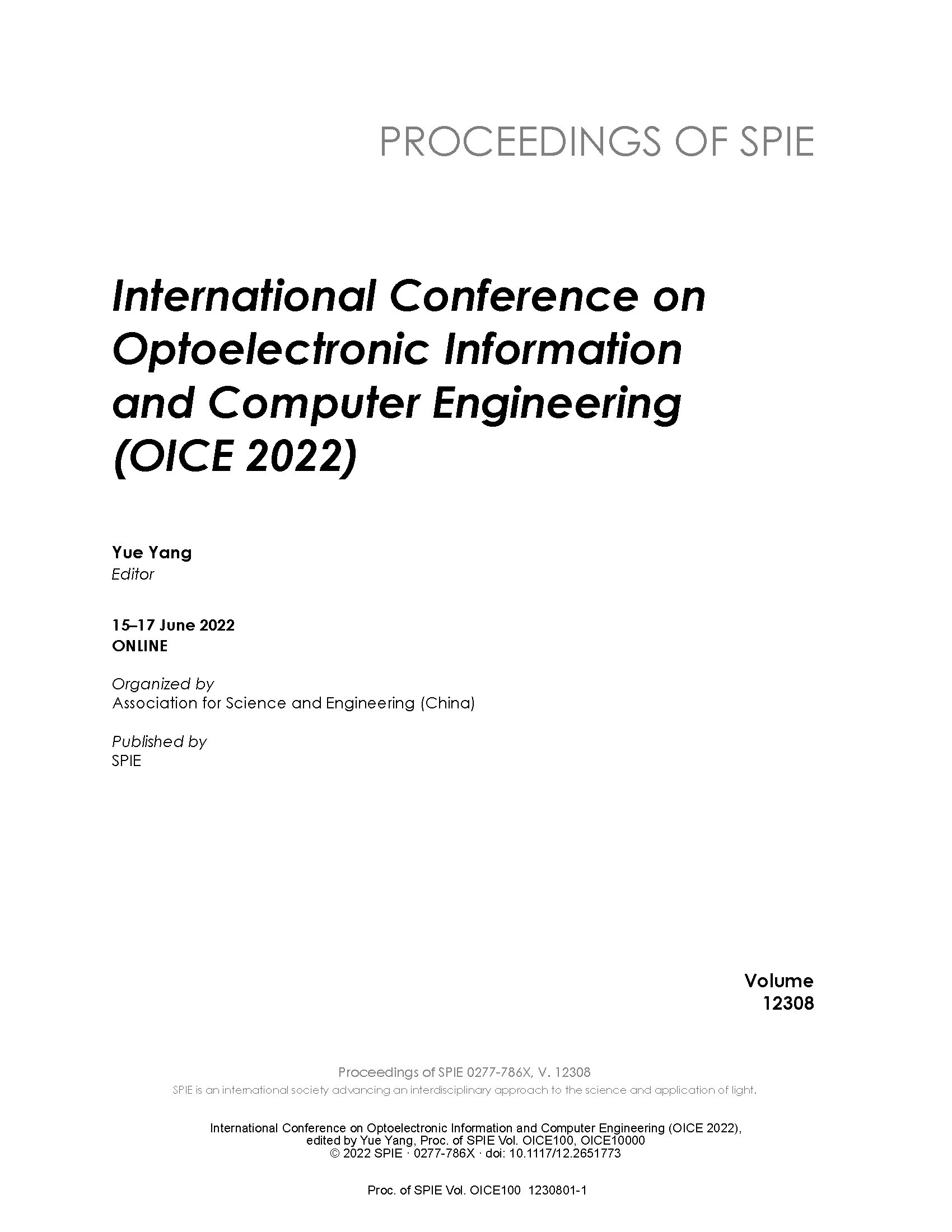 OICE2022
